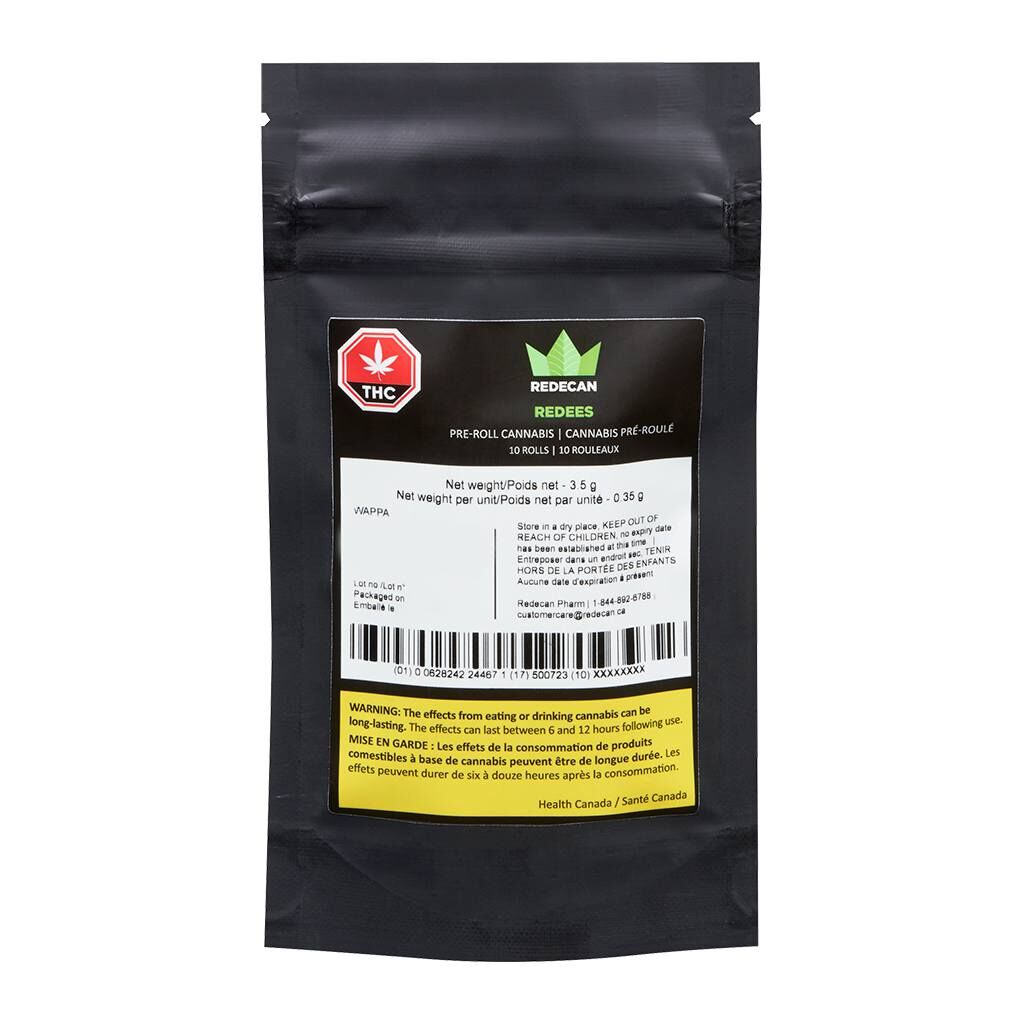 Redees Wappa Pre-Roll 10x0.35g Pre-Rolls